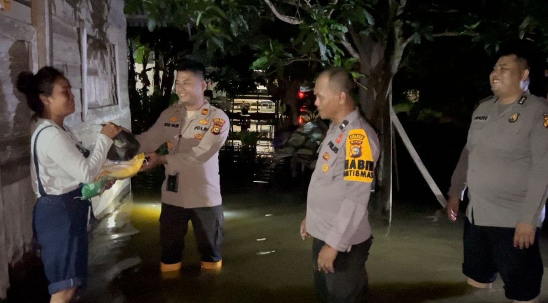 Hingga Tengah Malam Polsek Peranap Laksanakan Operasi