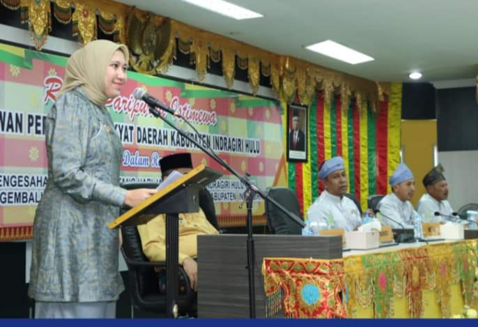 Dewan Syahkan Perda Hari Jadi Kabupaten Inhu