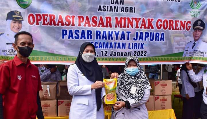 Di Inhu, 3 Ribu Liter Minyak Goreng Dijual Murah.