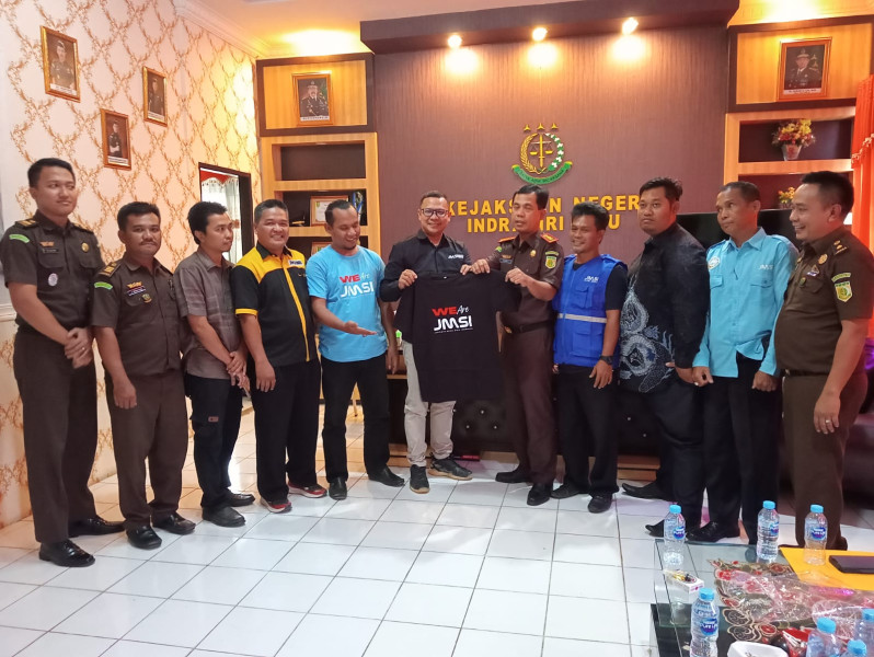 JMSI Inhu Silaturahmi Ke Kejari. Ini Pesan Kejari