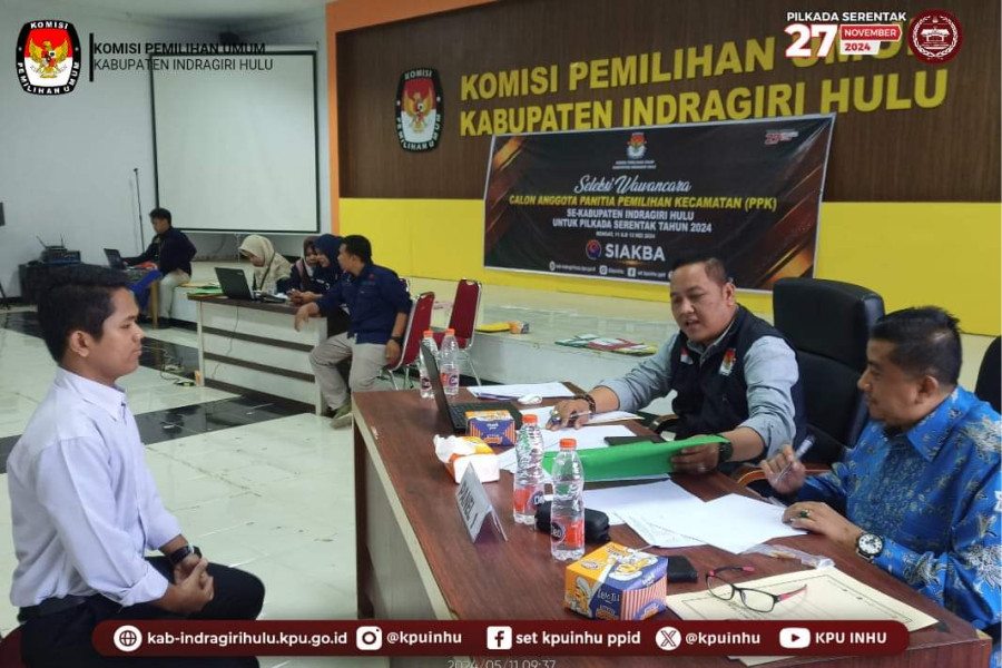 Calon PPK Inhu Segera Diumumkan, Ratusan Peserta Tersingkir