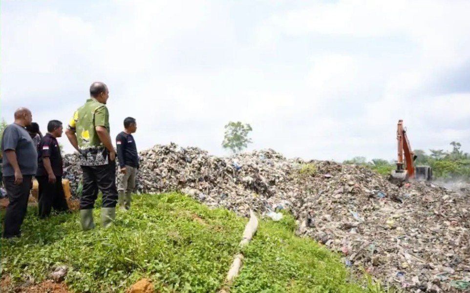 Bupati Inhu Kembali Tinjau TPA Batu Canai