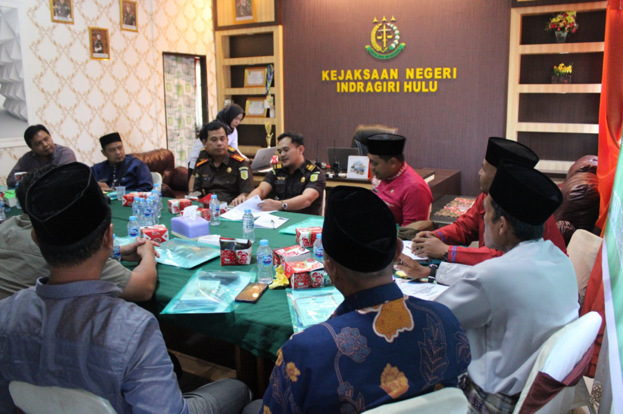 Kejari Inhu Gelar Rakor Pakem