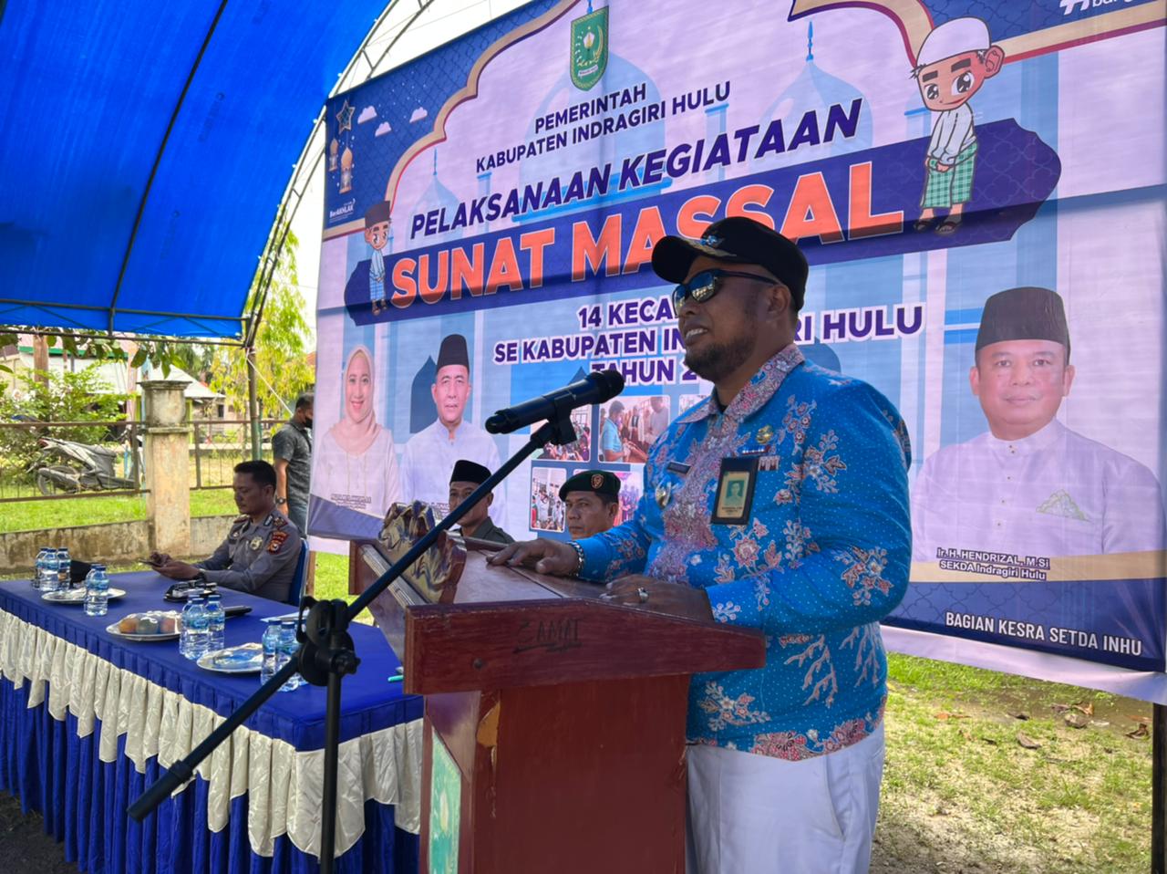 Dimulai Dari Kec Kuala Cenaku, Sunat Massal Gratis Pemkab Inhu di Mulai