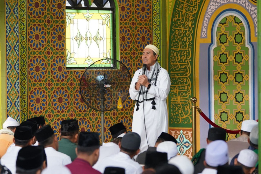 Gubri Sholat Idul Adha Bersama Masyarakat Rohul