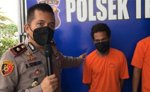 Polsek Tenayan Raya Tangkap Pelaku Penggelapan Dari Kotapinang