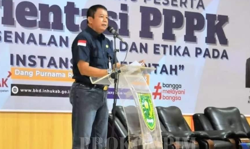 Dibuka Sekda Inhu. BKP2D Gelar Orientasi PPPK