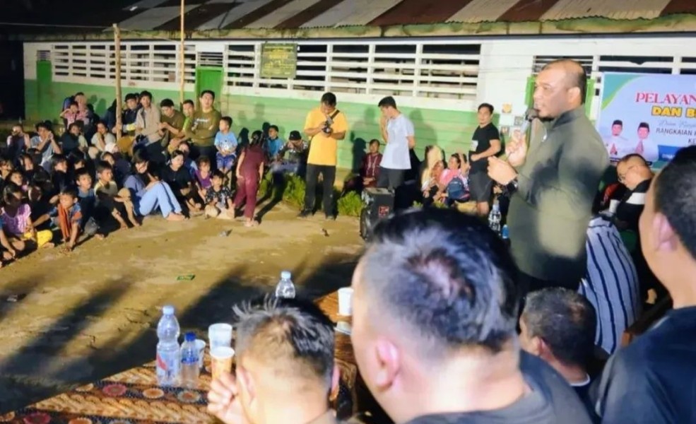 Bupati Inhu Kunjungi Masyarakat Talang Mamak Di TNBT