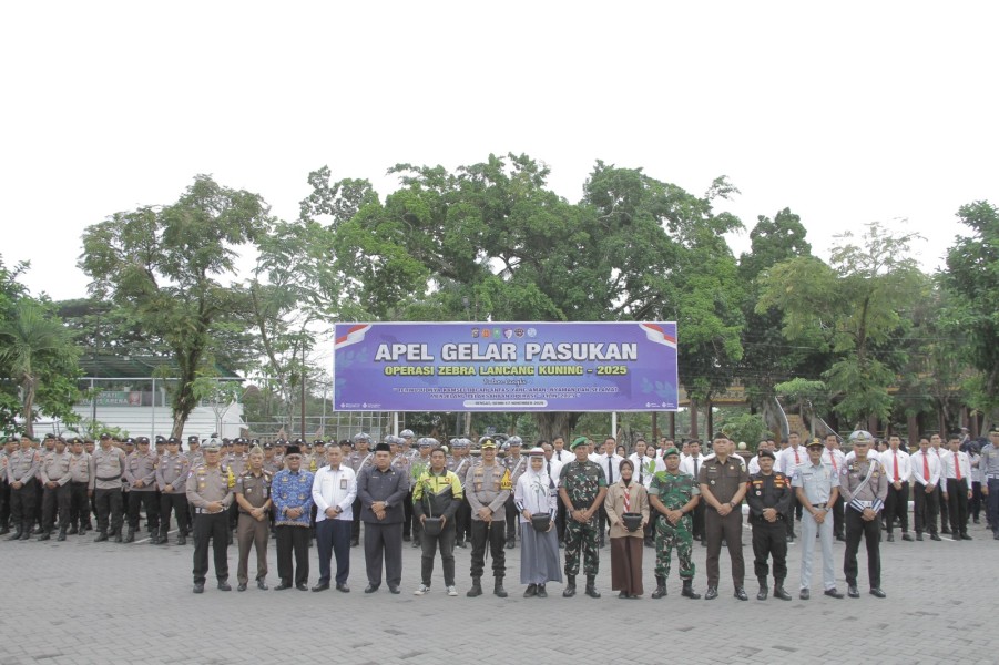 Operasi Zebra LK 2025 Dimulai di Inhu