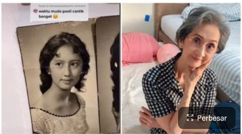 VIRAL, Paras Nenek Berusia 80 Tahun Bak ABG