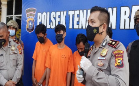 Napi Di Lapas Pekanbaru Kendalikan Narkoba, 3 Kaki Tangannya Diringkus