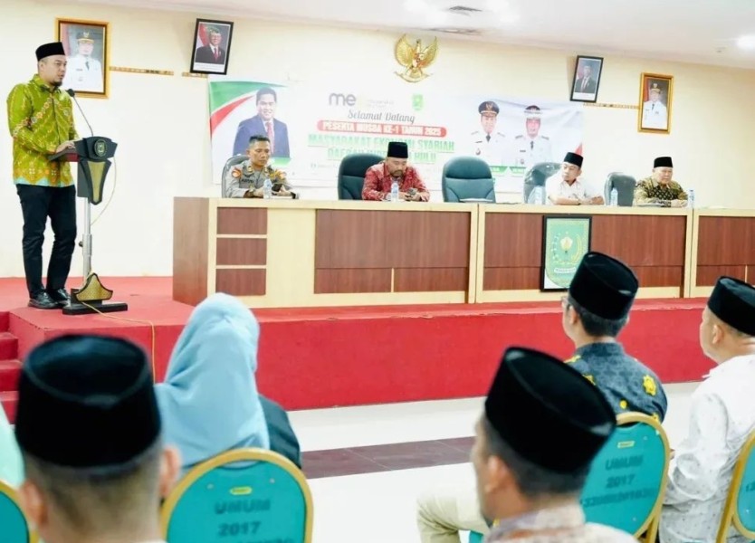 Musda MES Perdana. Bupati Inhu Harap Miliki Ide Majukan Ekonomi
