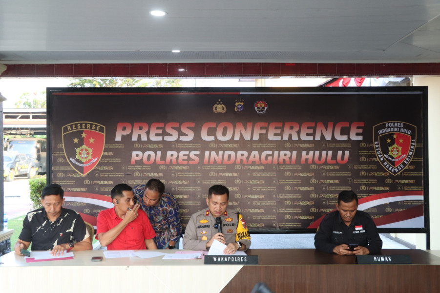 Sepekan Polres Inhu Ungkap 14 Kasus Narkoba dan Kasus Percobaan Pembunuhan