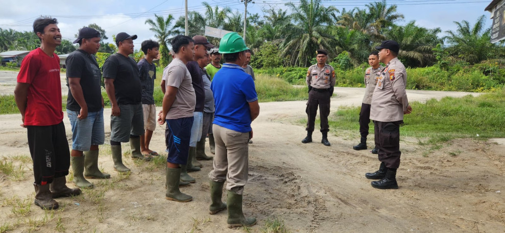 Serikat Pekerja Sasaran Edukasi Pemilu Damai Polsek LBJ