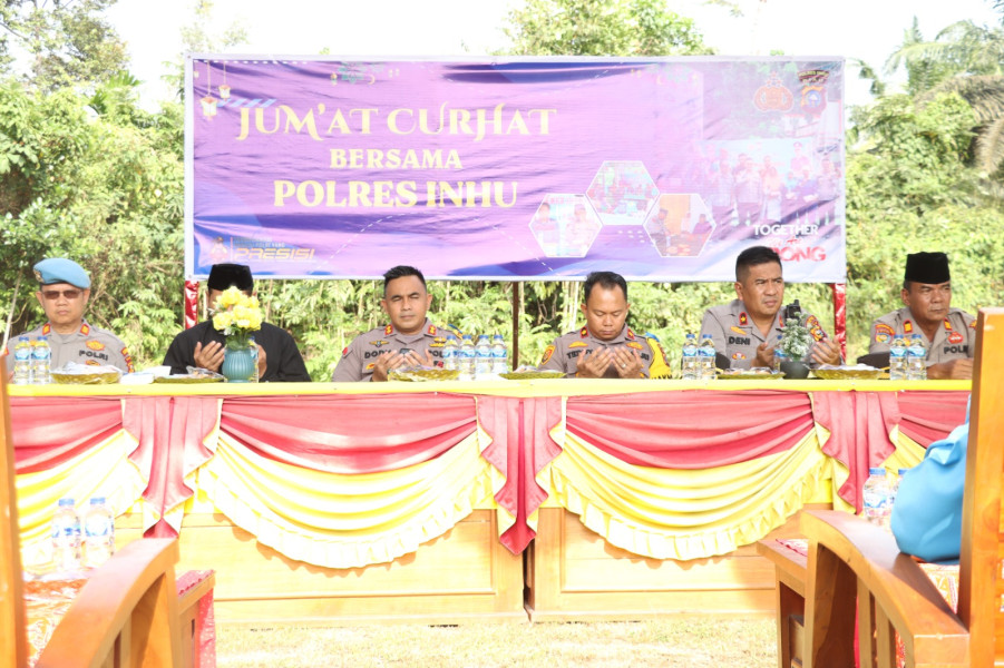 Masyarakat Talang Jerinjing Mengadu Kepada Kapolres Inhu