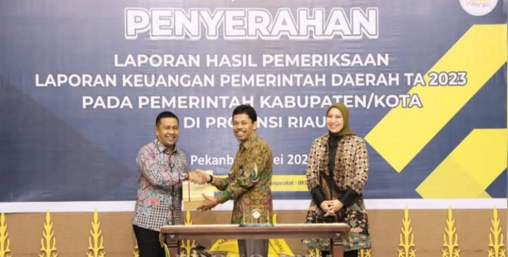 Elda Sampaikan Sambutan Inhu Terima WTP Delapan Kali Berturut