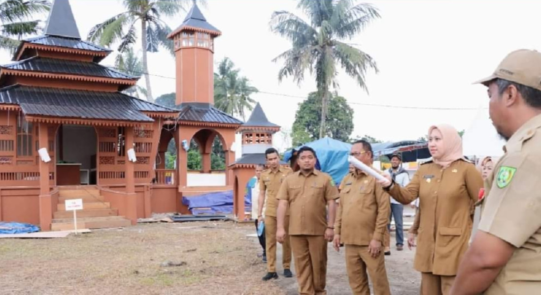 Bupati Inhu Tinjau Kesiapan MTQ Ke-XLI Tingkat Provinsi Riau