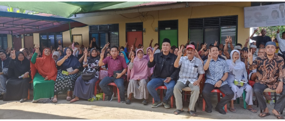 Terbatah Masyarakat Adukan Kondisi Tempat Ibadah Kepada Cabup Paslon 2