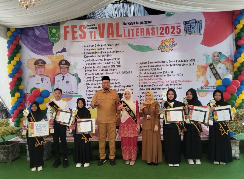 Bupati Inhu Ajak Hadirkan Ruang Minat Baca Bagi Masyarakat