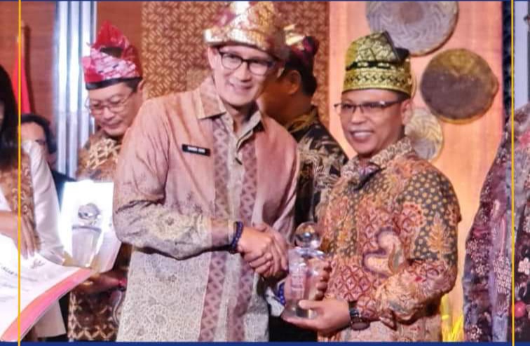 Pemkab Inhu Mendapatkan Penghargaan Apresiasi Pemasaran Pariwisata Indonesia