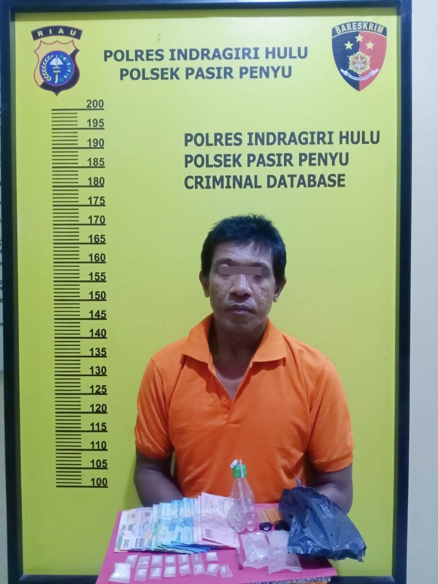 Lagi, Laporan Warga Berbuah Manis, Polsek Pasir Penyu Tangkap Pelaku Narkoba