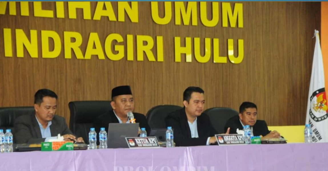 Ini, Nama Anggota DPRD Inhu Hasil Pleno KPU