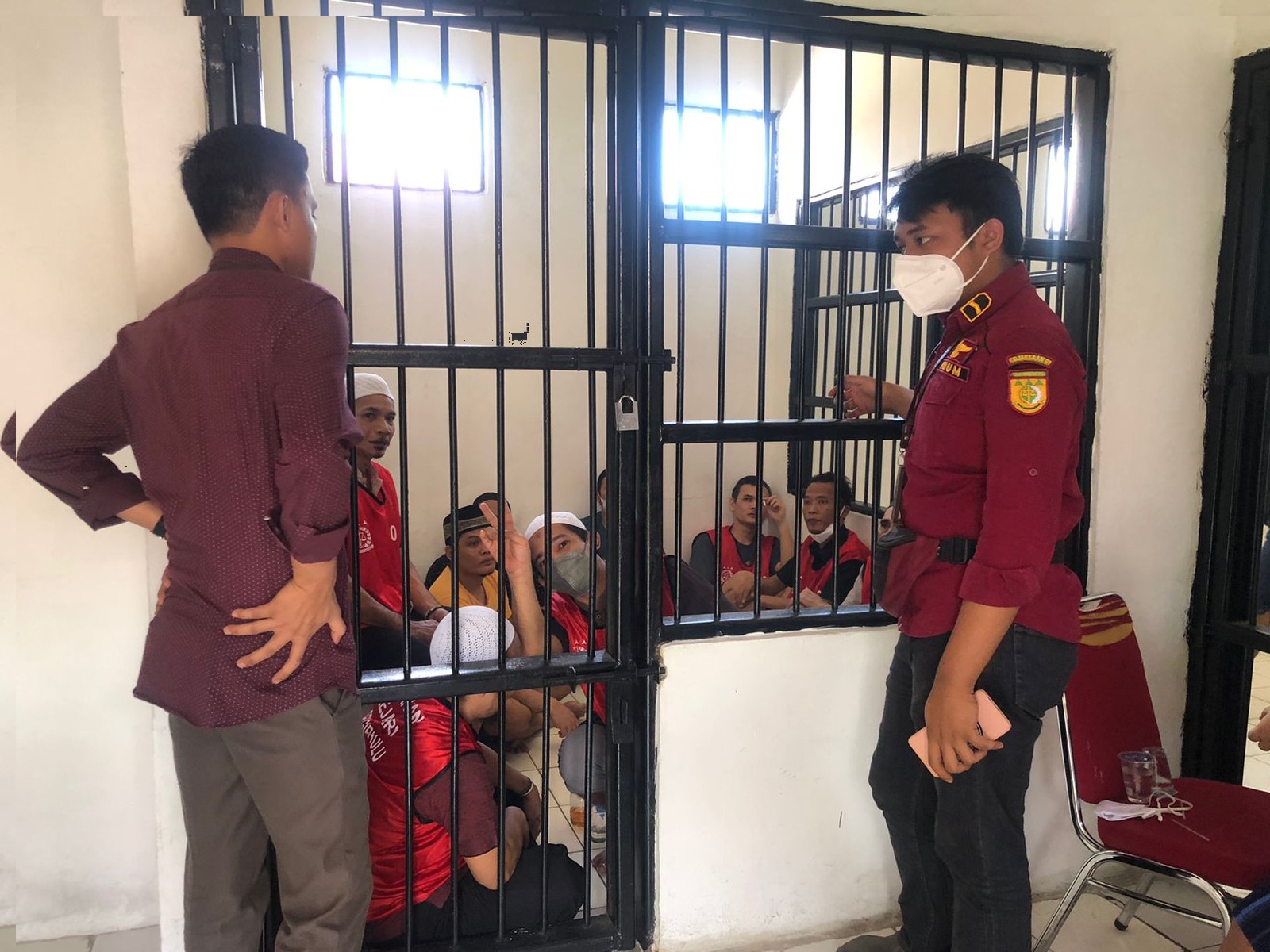 Usai Divonis, 36 Napi Tahanan Polres dan Polsek Dipindah ke Rutan Rengat