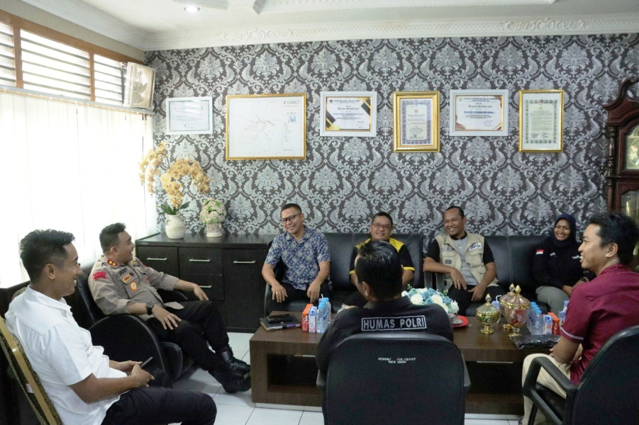 JMSI Inhu Berkunjung Ke Kapolres Inhu, Ini Harapan Kapolres