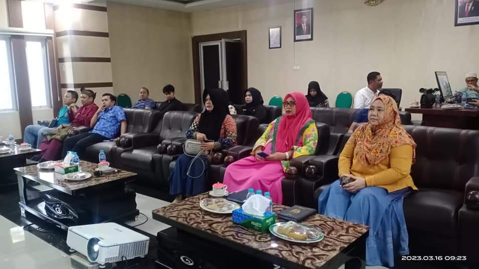 Wakili Bupati Inhu,Mendagri Gelar Zoom Meeting