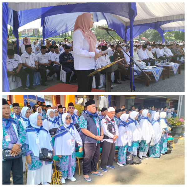 Bupati Inhu Lepas Keberangkatan 220 CJH