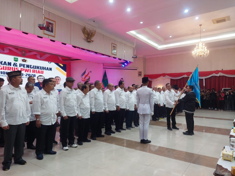 Kepengurusan PWI Riau 2023-2028 Resmi Dilantik
