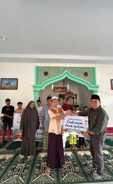PT EMP Energi Riau Santuni Ratusan Anak Yatim