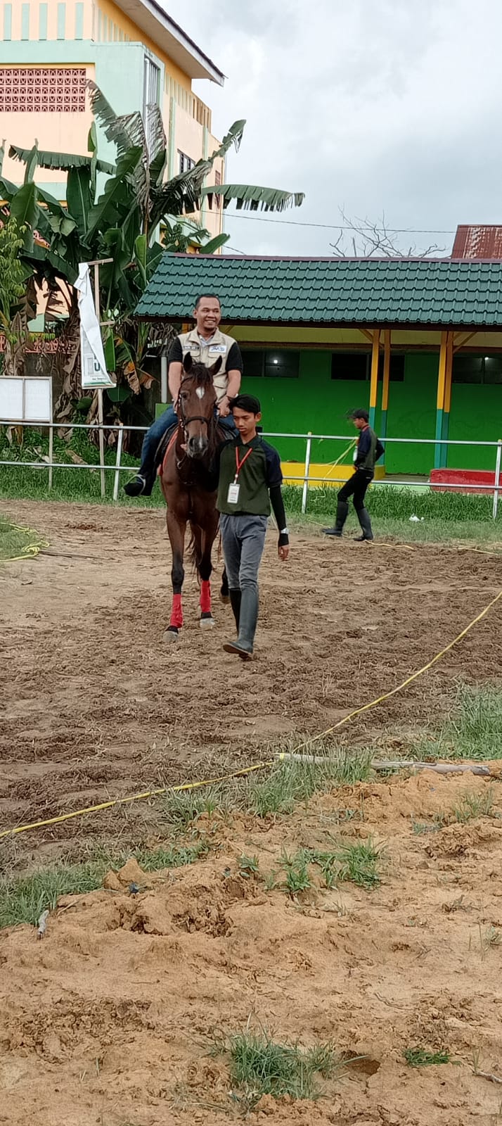 Pordasi Ajak Ketua JMSI dan ketua IKAKU Latihan Berkuda