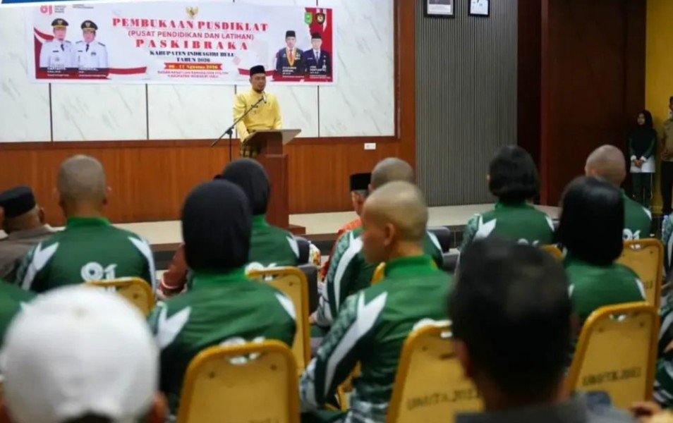 Pusdiklat 27 Paskibraka Dimulai. Bupati Inhu berpesan Jadi Teladan Bagi Generasi Muda