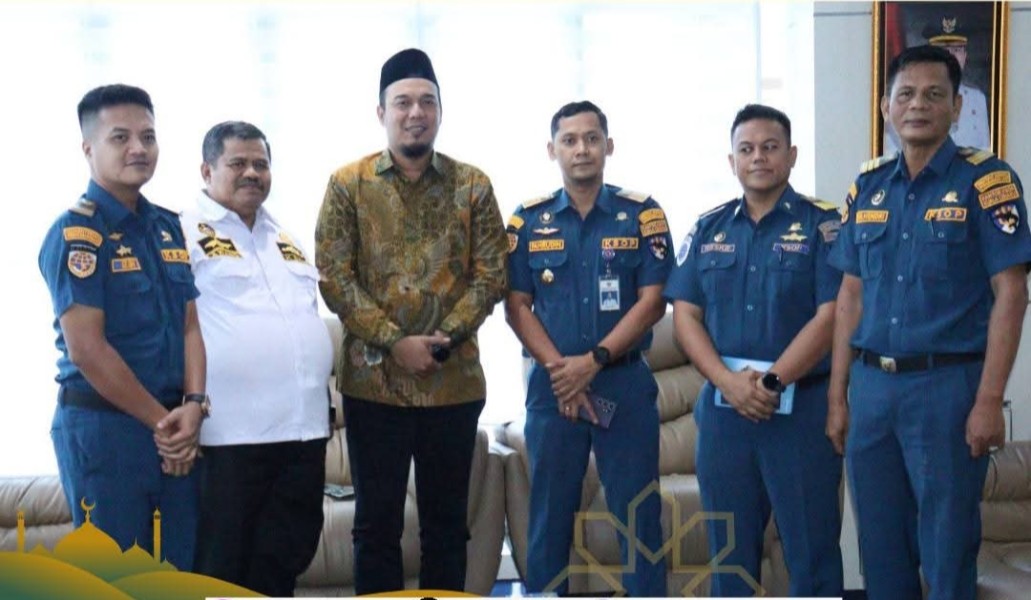 Terima Kunjungan Kepala KSOP Rengat.Bupati Inhu Bahas Pengembangan Pelabuhan.