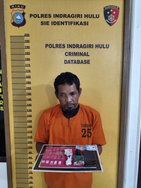 Polsek Lirik Ungkap Pelaku Penyalahgunaan Narkoba Didesa Lambang Sari