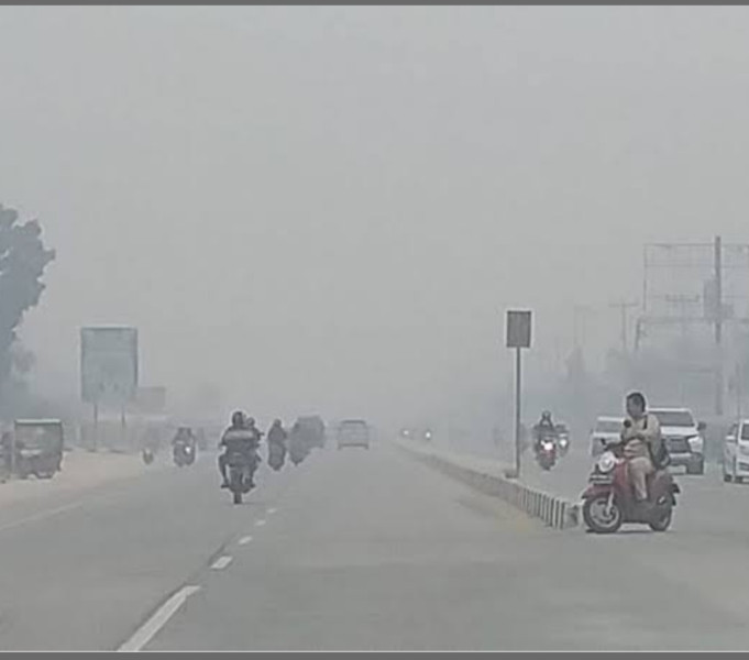 Ternyata Kabut Asap di Riau Datang dari Daerah Lain
