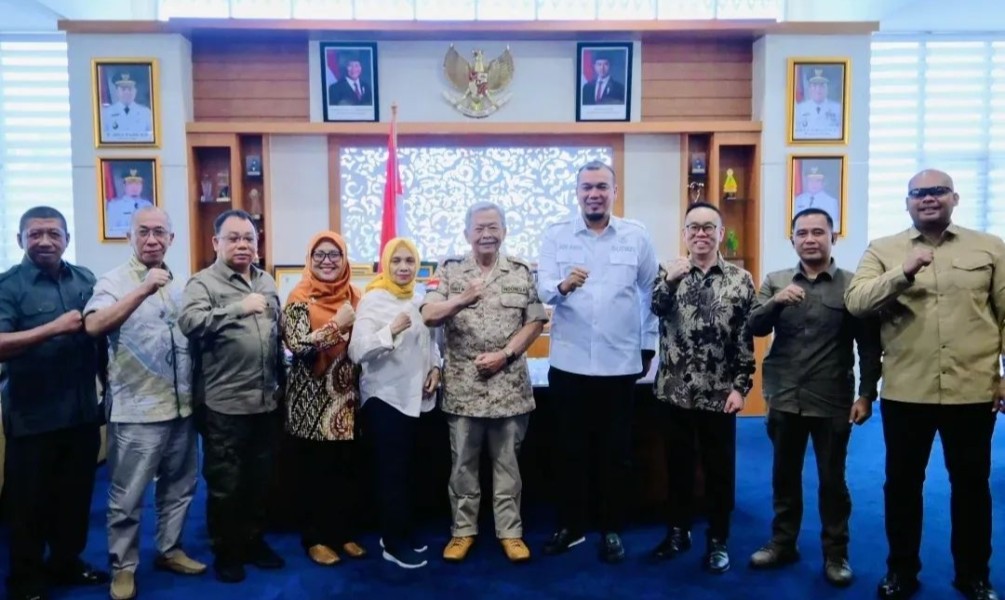 Bupati Inhu Terima Kunjungan Ketum Perpukadesi