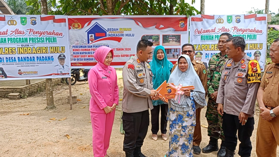 Kapolres Inhu Resmikan Program Bersih Ke-17