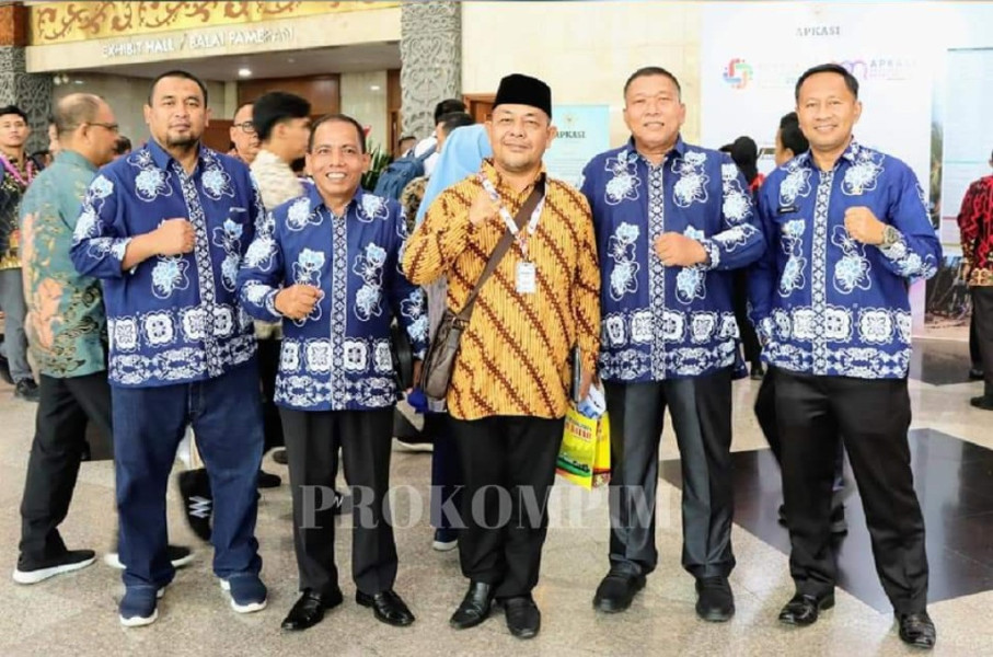 Mewakili Bupati Rezita. Pj.Sekda Inhu Hadiri Rakernas ini