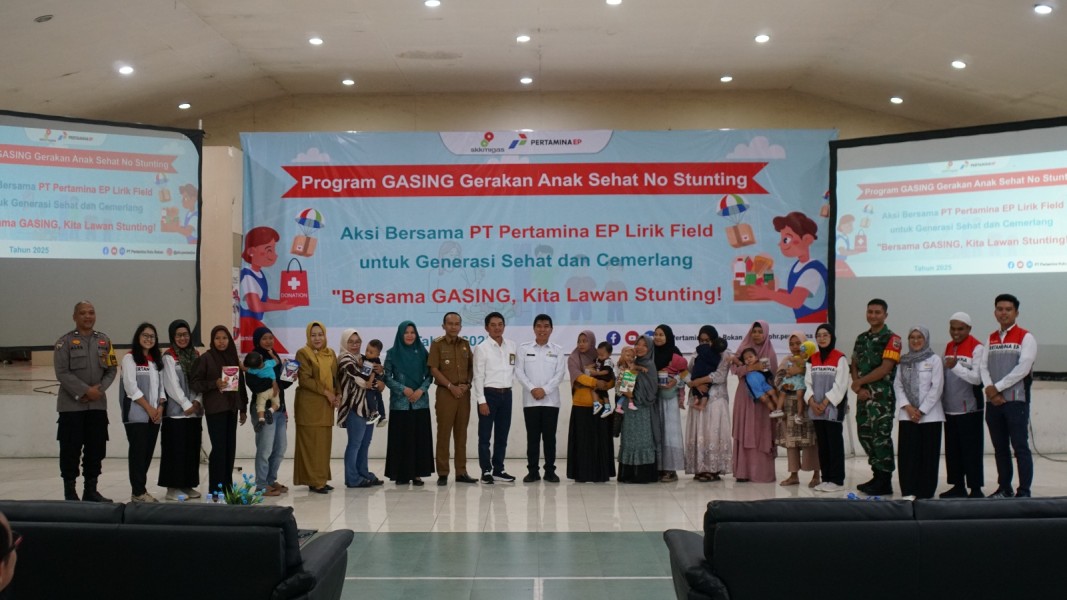 Pertamina EP Lirik Konsisten Jalankan GANSING Tekan Angka Stunting
