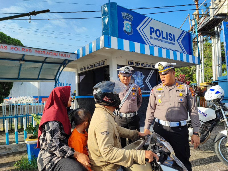 Baru 3 Hari,  Satlantas Polres Inhu Tindak Tegas Puluhan Kendaraan.
