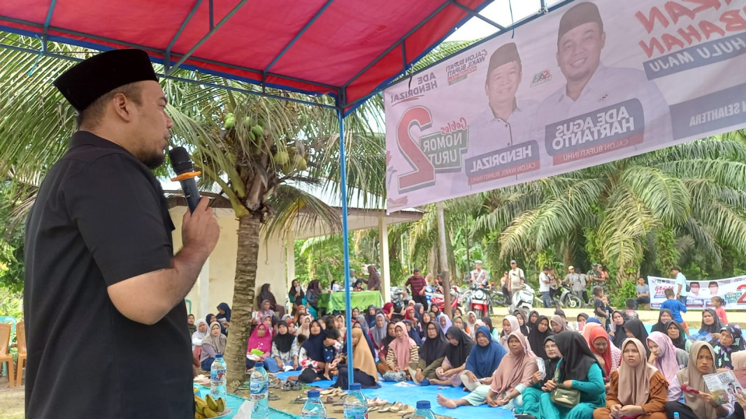 Usulkan Jembatan Gantung Masyarakat Pasir Ringgit Yakin Paslon 2 Menang