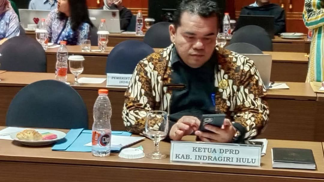 Ketua DPRD Inhu Hadiri Rakor Lintas Sektor RDTR