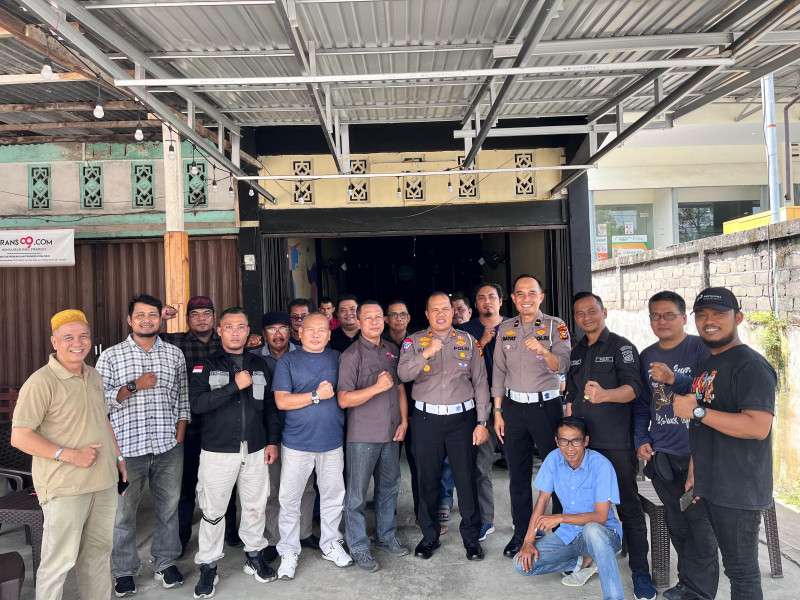 Kasat Lantas Polres Inhu Harap Insan Pers Jangan Bosan Sajikan Informasi Kepada Masyarakat