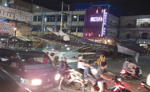 Ada Tujuh KK Terkena Dampak Angin Puting Beliung