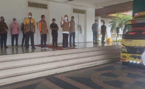 Pasca Gempa, Pemprov Riau Kirim Bantuan Logistik ke Pasaman Barat