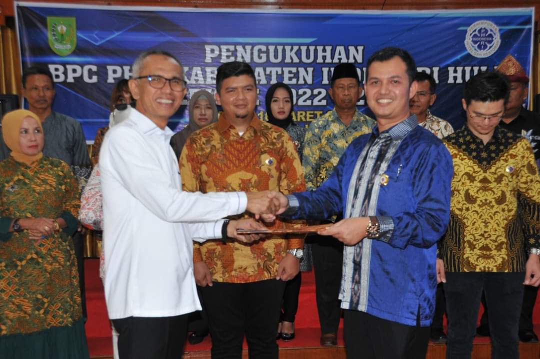 Pengurus DPC PHRI Kab Inhu DIkukuhkan, Ini nama Pengurusnya